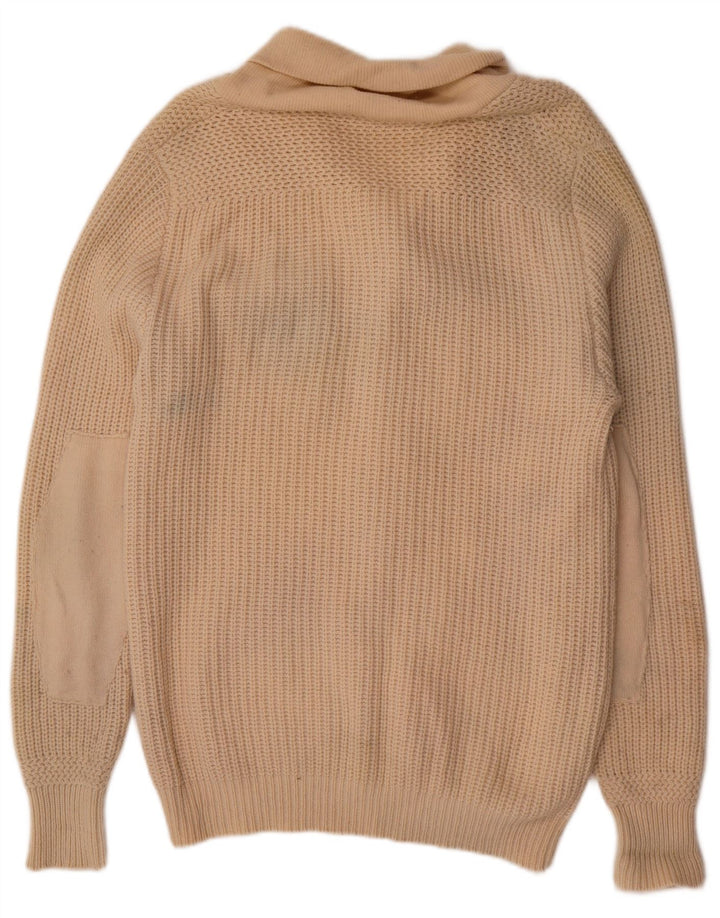 Gas Herren Strickjacke XL Beige Wolle