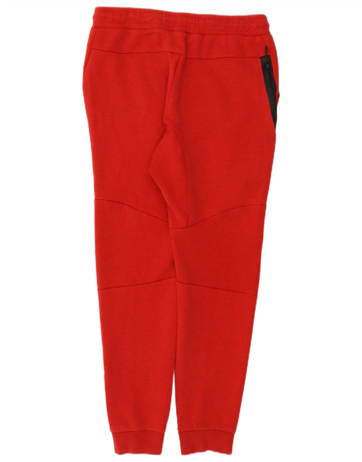 Nike Herren-Trainingshose, Jogginghose, Größe L, aus roter Baumwolle