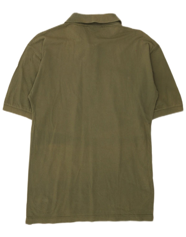 SERGIO TACCHINI Herren Poloshirt Small Khaki Colourblock