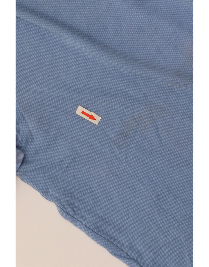 CALVIN KLEIN Herren Poloshirt Große blaue Baumwolle