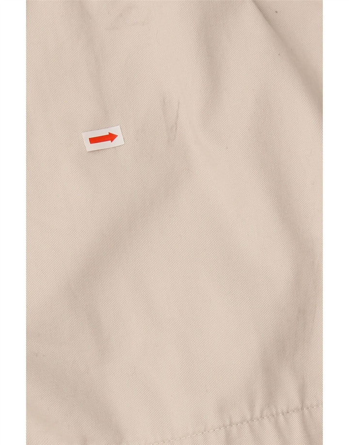 DOCKERS Herren Stain Defender Pegged Chino Shorts W38 XL Grau Baumwolle