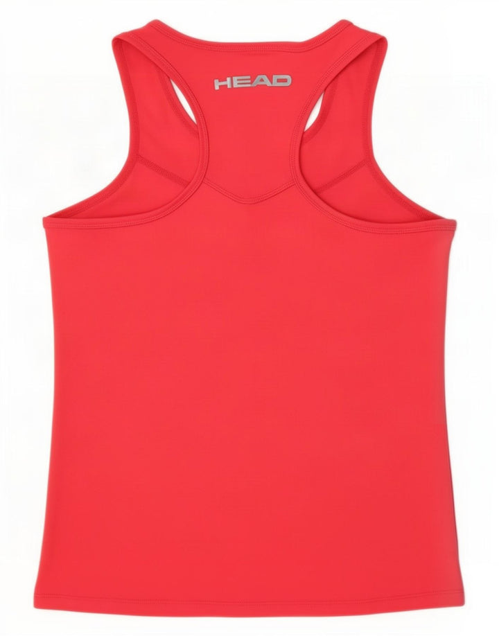 HEAD Damen-Weste-Top, UK-Größe 8, klein, rosa, Polyester