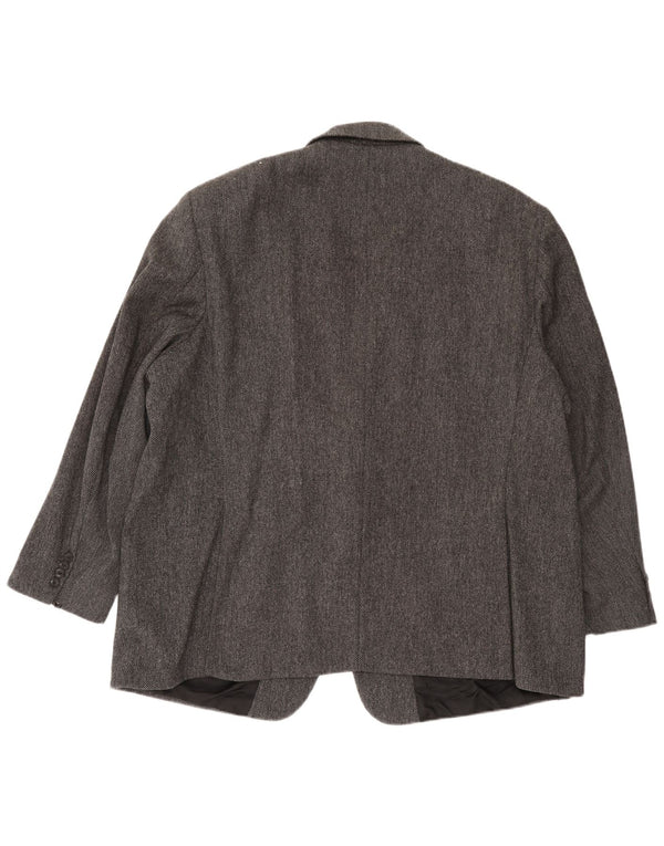 BURBERRY Herren 2-Knopf-Blazerjacke UK 42 XL Grau