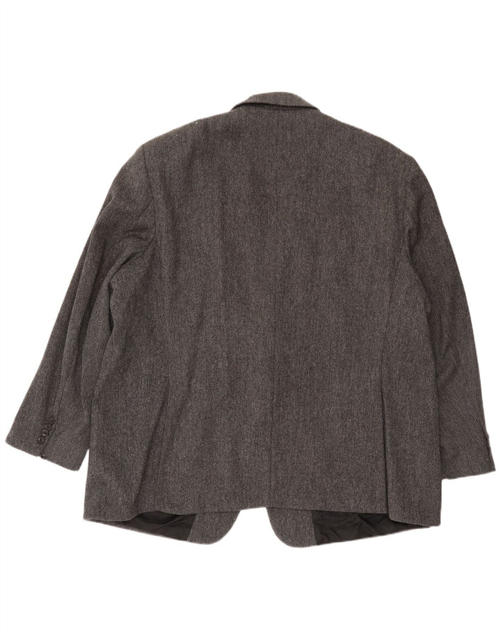 BURBERRY Herren 2-Knopf-Blazerjacke UK 42 XL Grau