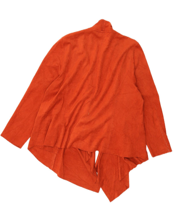 Marks & Spencer Womens Autograph Asymmetric Cardigan Sweater UK 18 XL Red
