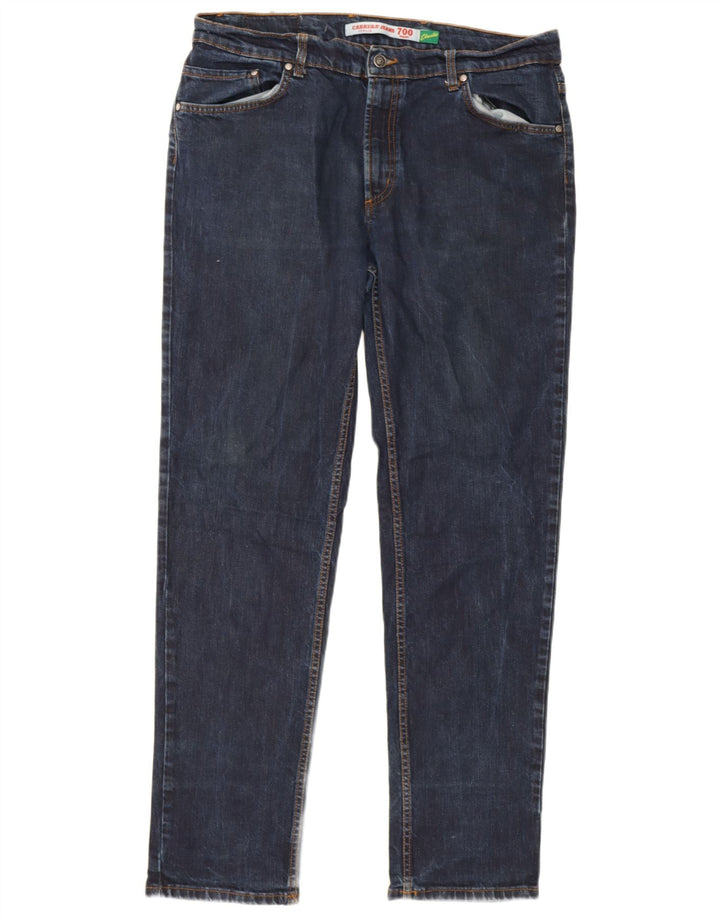 Carrera Herren 700 Regular Slim Jeans W40 L34 Blaue Baumwolle
