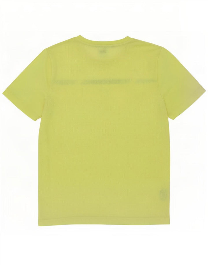 Puma Herren Grafik T-Shirt Top Small Grün Polyester