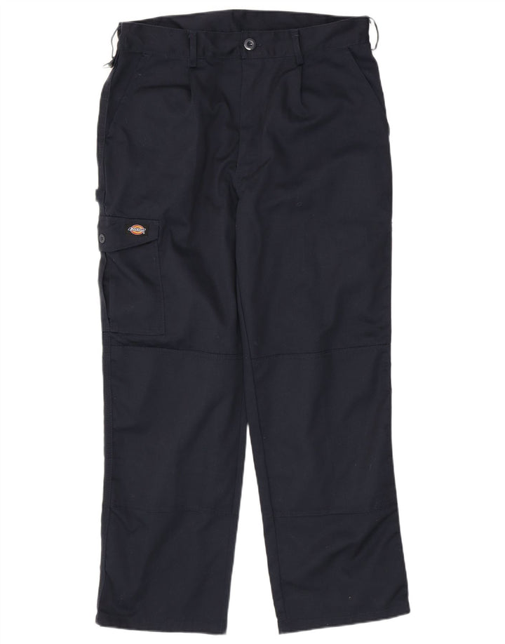 Dickies Gerade Herren-Cargohose W34 L29 Marineblaues Polyester