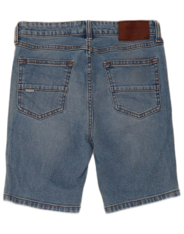 Quiksilver Denim-Shorts für Jungen, 11–12 Jahre, W26, blaue Baumwolle