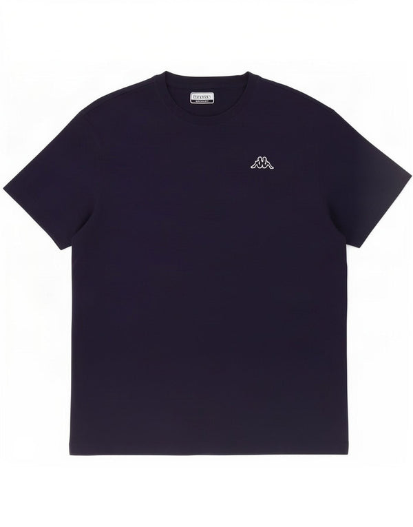 Kappa Herren T-Shirt Top 3XL Marineblau Baumwolle
