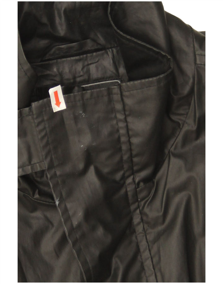 Le Frog Herren-Utility-Jacke UK 38 Mittelschwarzes Polyester