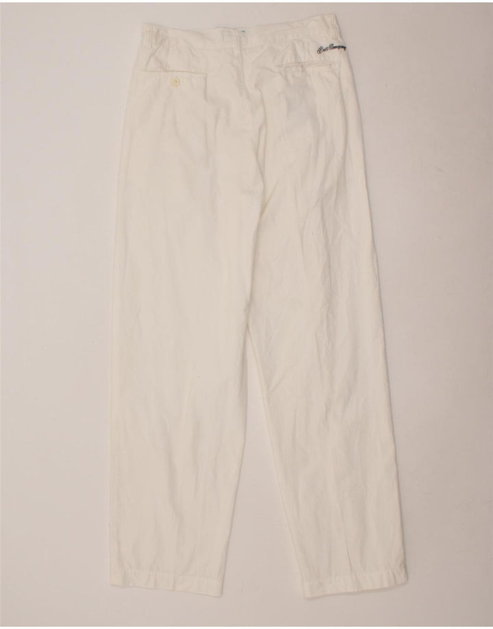 BEST COMPANY Herren-Chinohose mit Pegged, W32, L32, Weiß