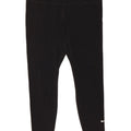 Nike Damen Dri Fit Crop Leggings UK 18 XL Schwarz Polyester