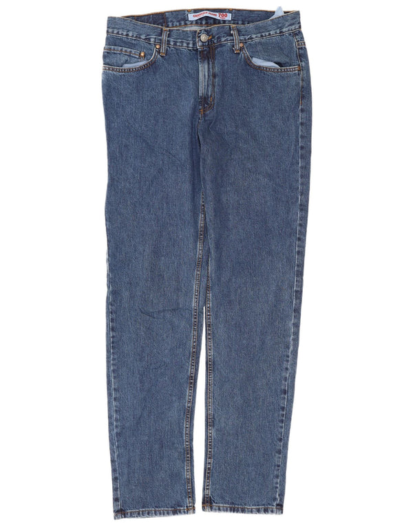 Carrera Herren 700 Regular Fit Straight Jeans W36 L33 Blaue Baumwolle