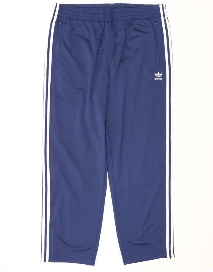 ADIDAS Herren-Trainingshose XL, Marineblau, Polyester