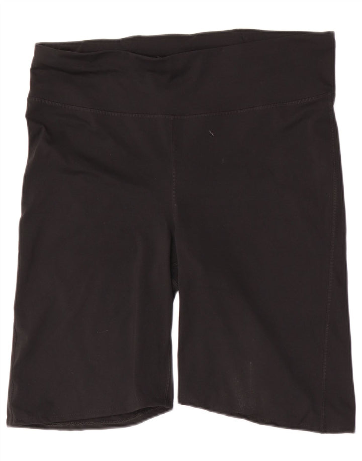 MARKS & SPENCER Damen Sportshorts mit normaler Passform, UK 16, Größe L, Schwarz