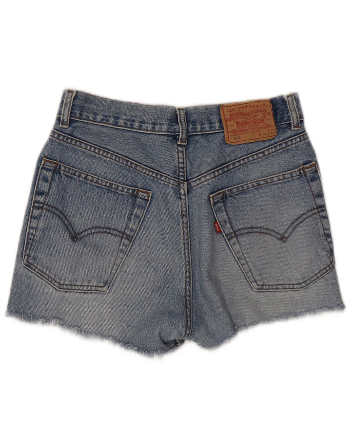 Levi's Damen 501 Jeansshorts W28 Mittelblau