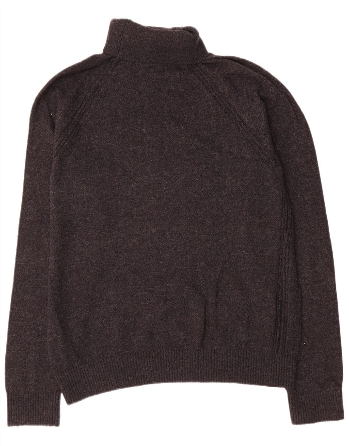 Gap Herren Rollkragenpullover XL Grau Baumwolle