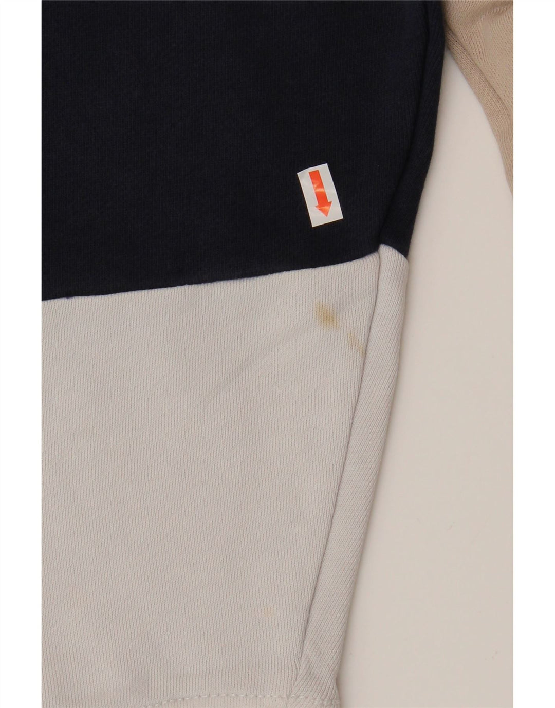 Tommy Hilfiger Herren-Sweatshirt mit Grafik, klein, Marineblau, Farbblock