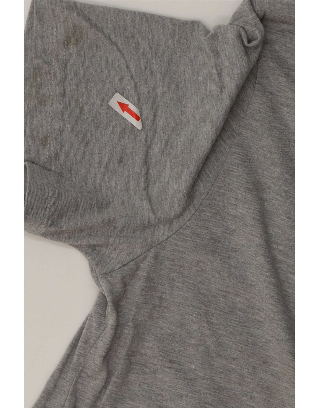 Nike Herren Athletic Cut T-Shirt-Oberteil aus mittelgrauer Baumwolle