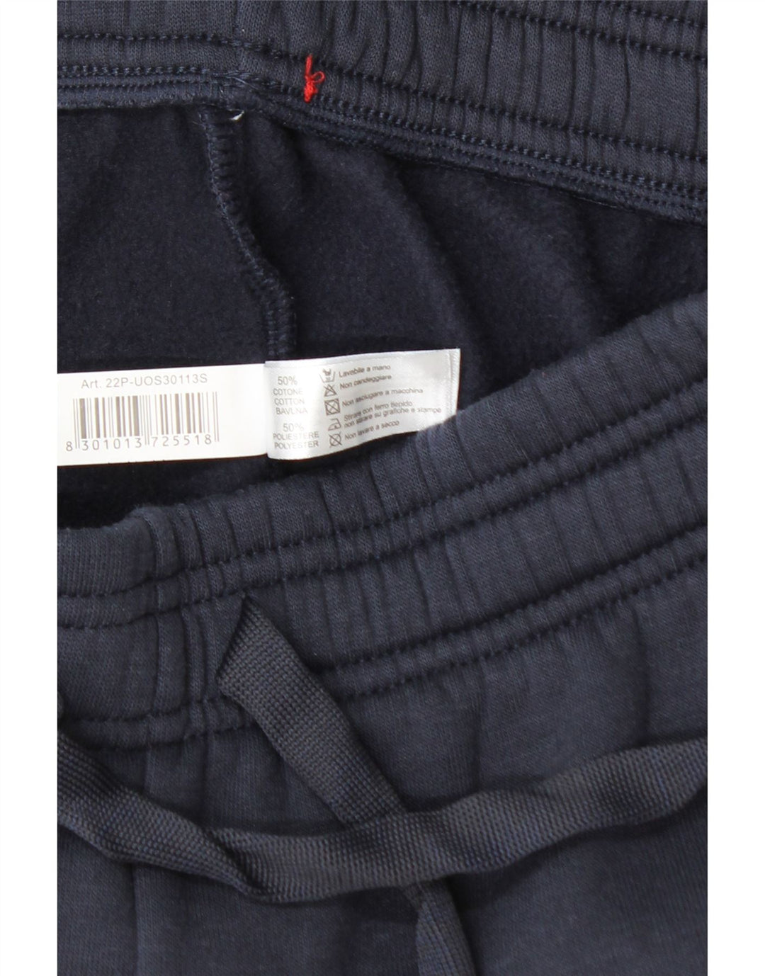 UMBRO Mens Tracksuit Trousers Joggers Medium  Navy Blue Colourblock Cotton Vintage Umbro and Second-Hand Umbro from Messina Hembry 