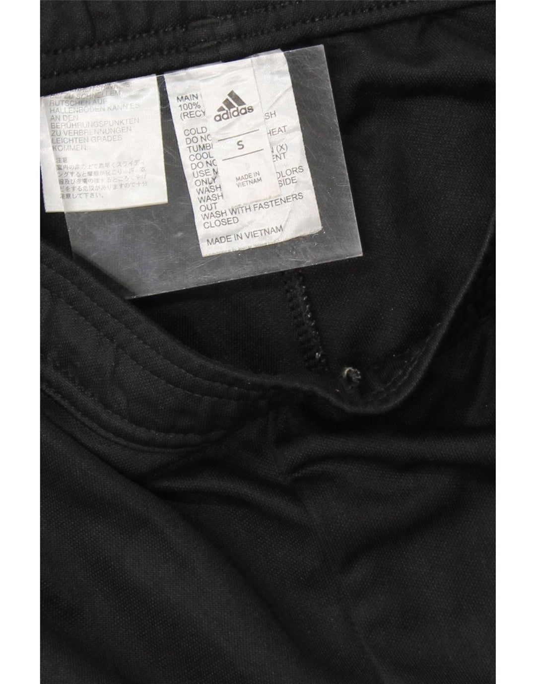 ADIDAS Mens Aeroready Tracksuit Trousers Small  Black Polyester Vintage Adidas and Second-Hand Adidas from Messina Hembry 