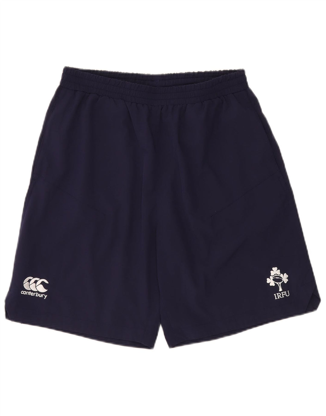 Canterbury Herren-Sport-Shorts mit Irland-Grafik, mittelmarineblaues Polyester