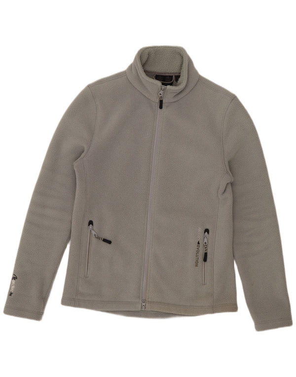 Musto Damen Fleecejacke UK 12 Mittelgraues Polyester