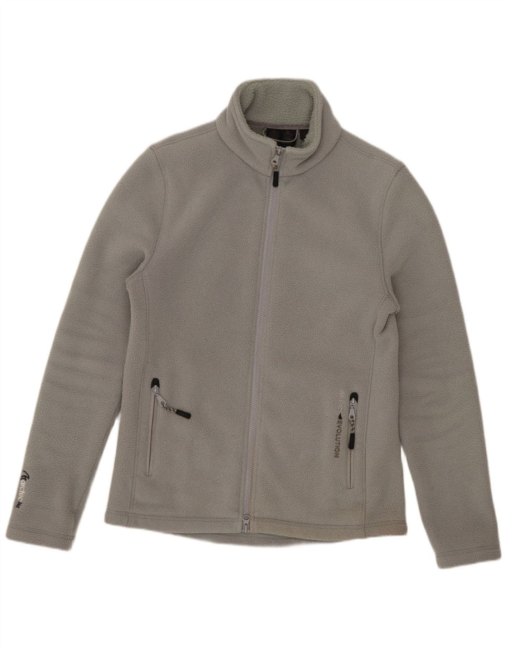 Musto Damen Fleecejacke UK 12 Mittelgraues Polyester