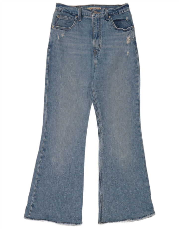 Levi's Damen Distressed High Rise Flared Jeans W26 L27 Blaue Baumwolle