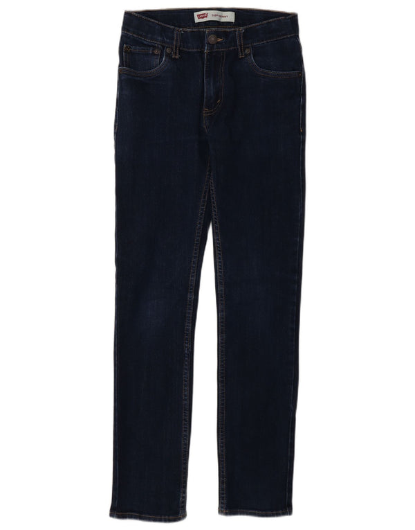 Levi's Jungen 510 Skinny Jeans 13–14 Jahre W26 L29 Marineblaue Baumwolle
