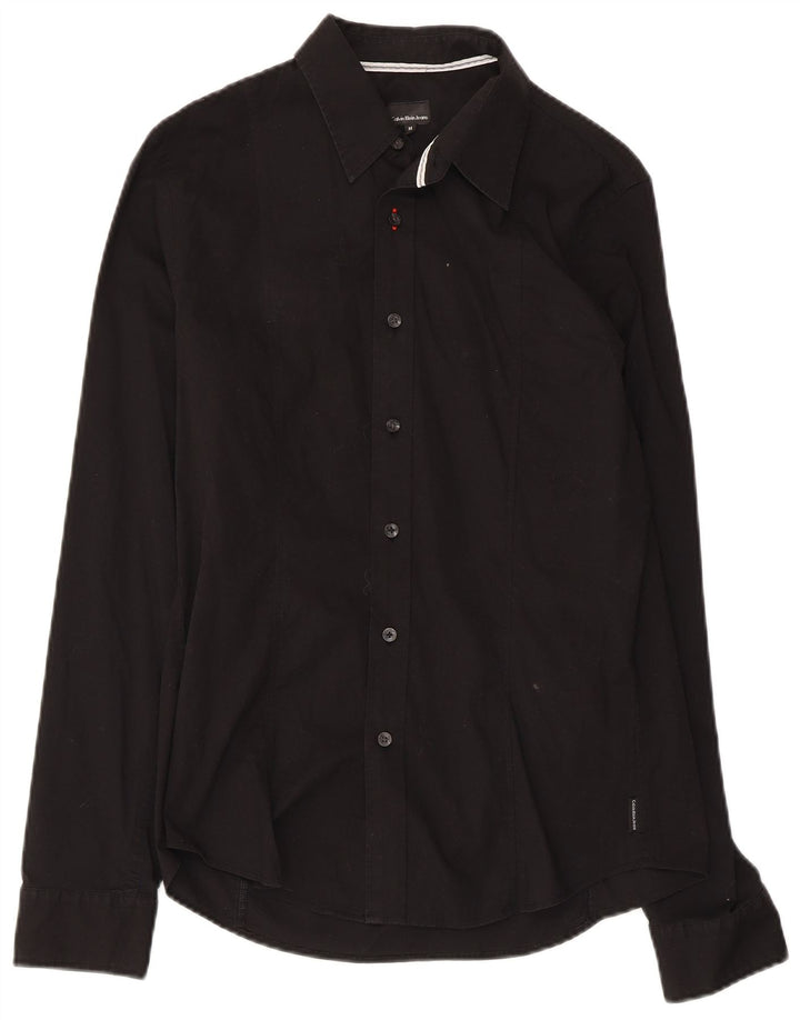 Calvin Klein Jeans Herrenhemd Medium Schwarz