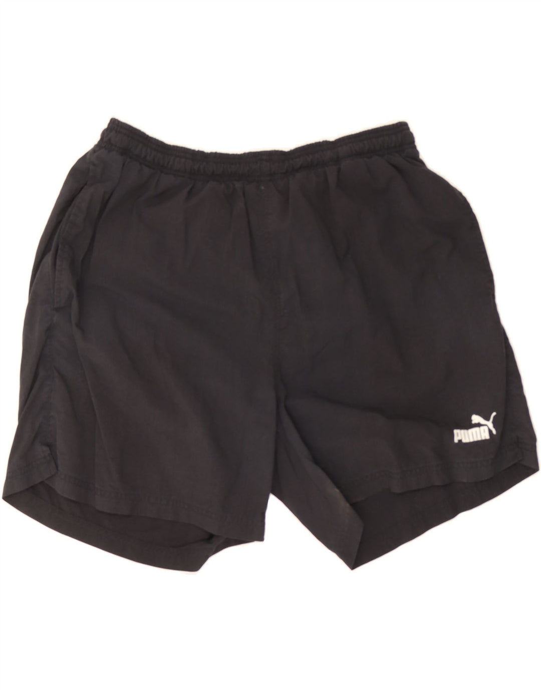 PUMA Mens Sport Shorts XL  Black Polyamide Vintage Puma and Second-Hand Puma from Messina Hembry 