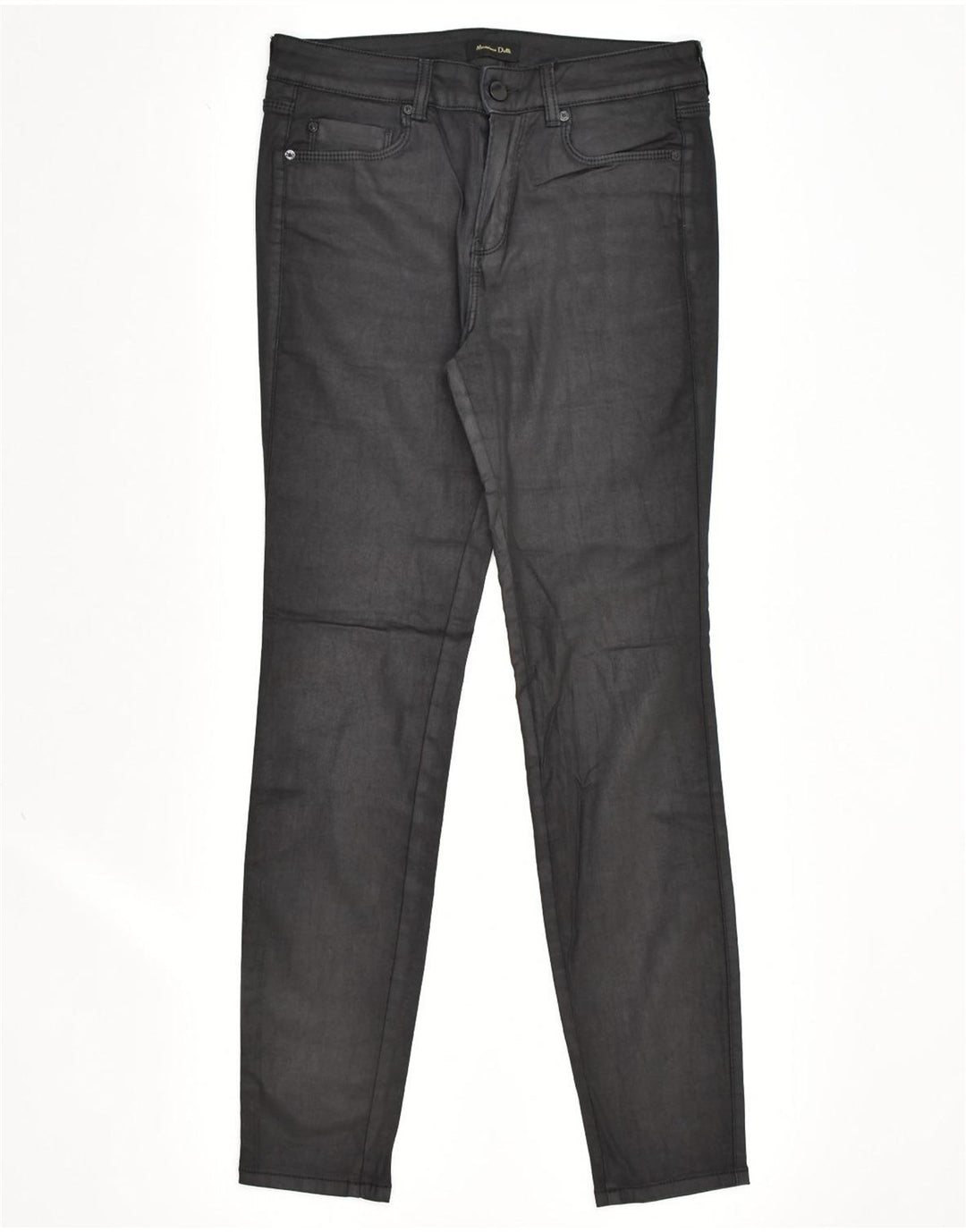 MASSIMO DUTTI Womens Slim Casual Trousers EU 38 Medium W28 L28 Black | Vintage Massimo Dutti | Thrift | Second-Hand Massimo Dutti | Used Clothing | Messina Hembry 