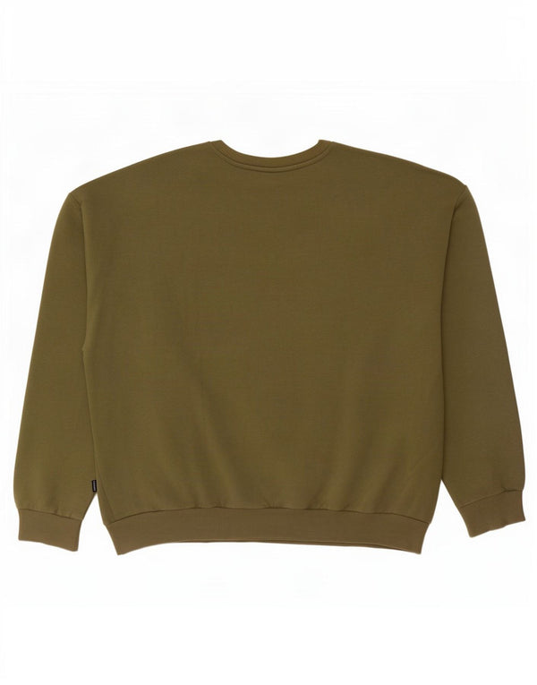 Puma Herren Grafik Sweatshirt Pullover XL Khaki Baumwolle