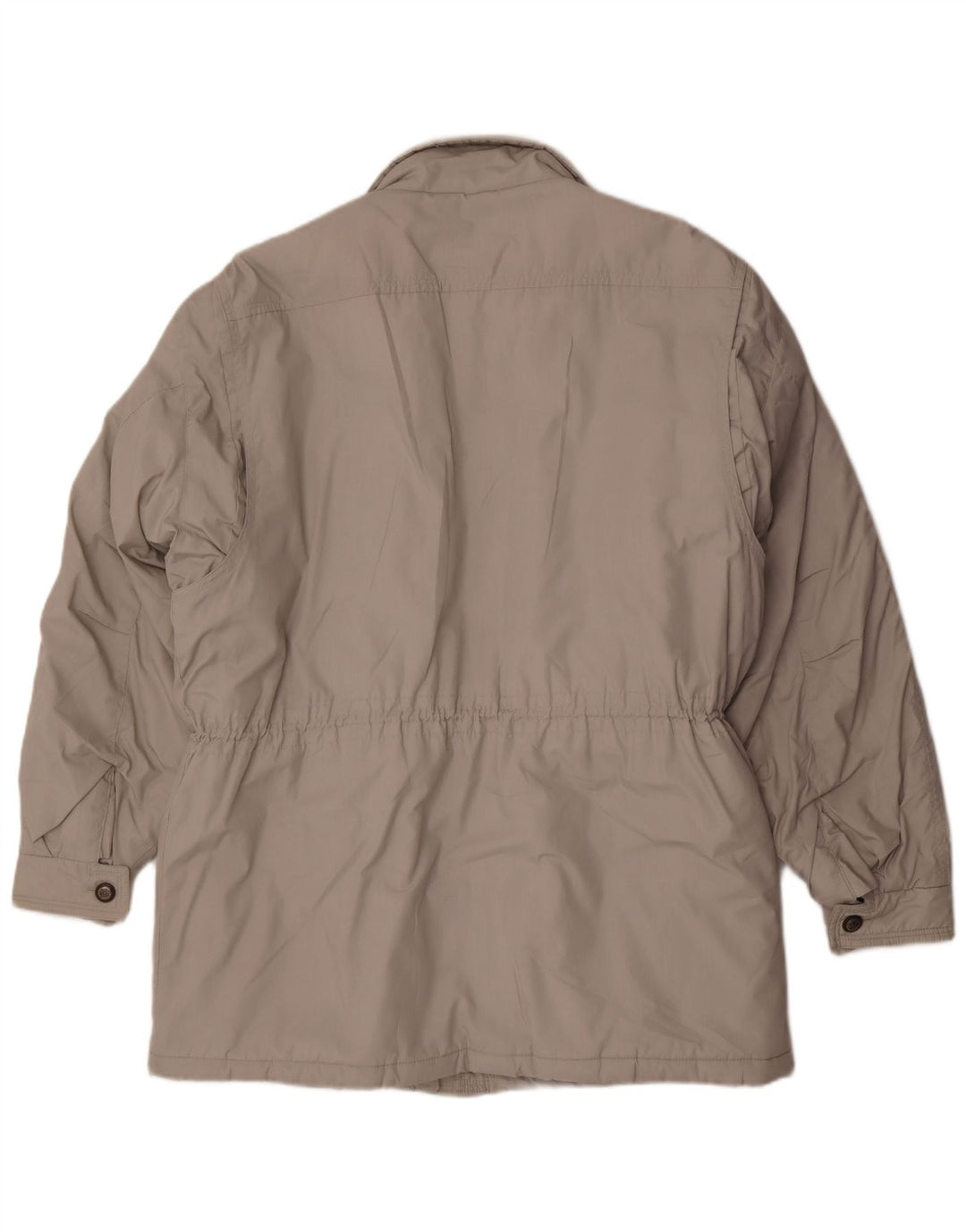 Brugi Herren Wattierter Mantel UK 42 XL Grau Polyester