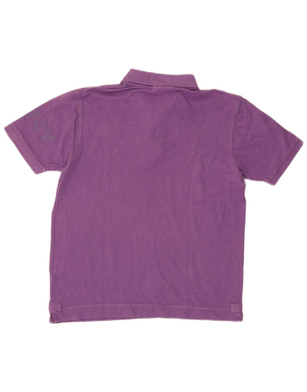 Dkny Herren-Poloshirt aus mittelvioletter Baumwolle