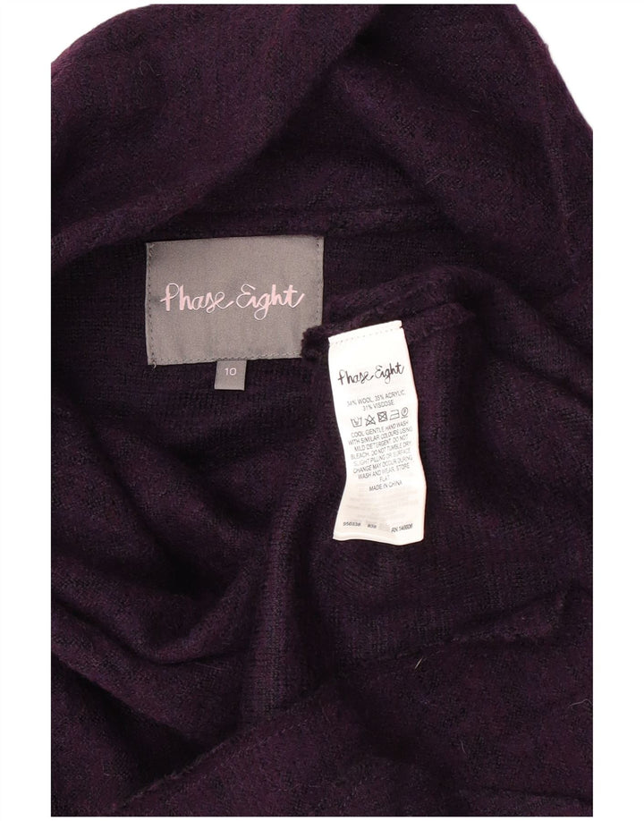 Phase Eight Damen-Longline-Strickjacke in Übergröße, Gr. 10, Größe S, Lila