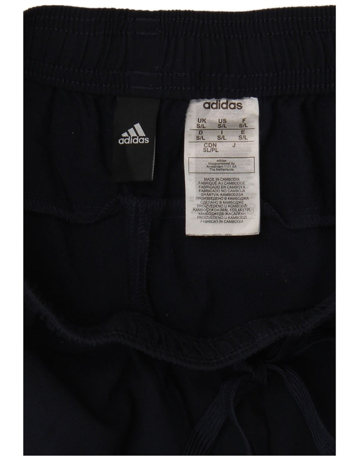 Adidas Damen-Trainingshose, UK 10, Größe S, Marineblau, Polyester
