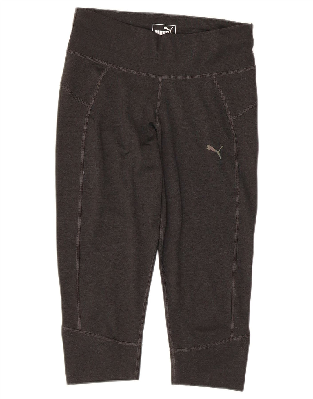 Puma Damen Capri-Leggings UK 8 Small Grau Polyester