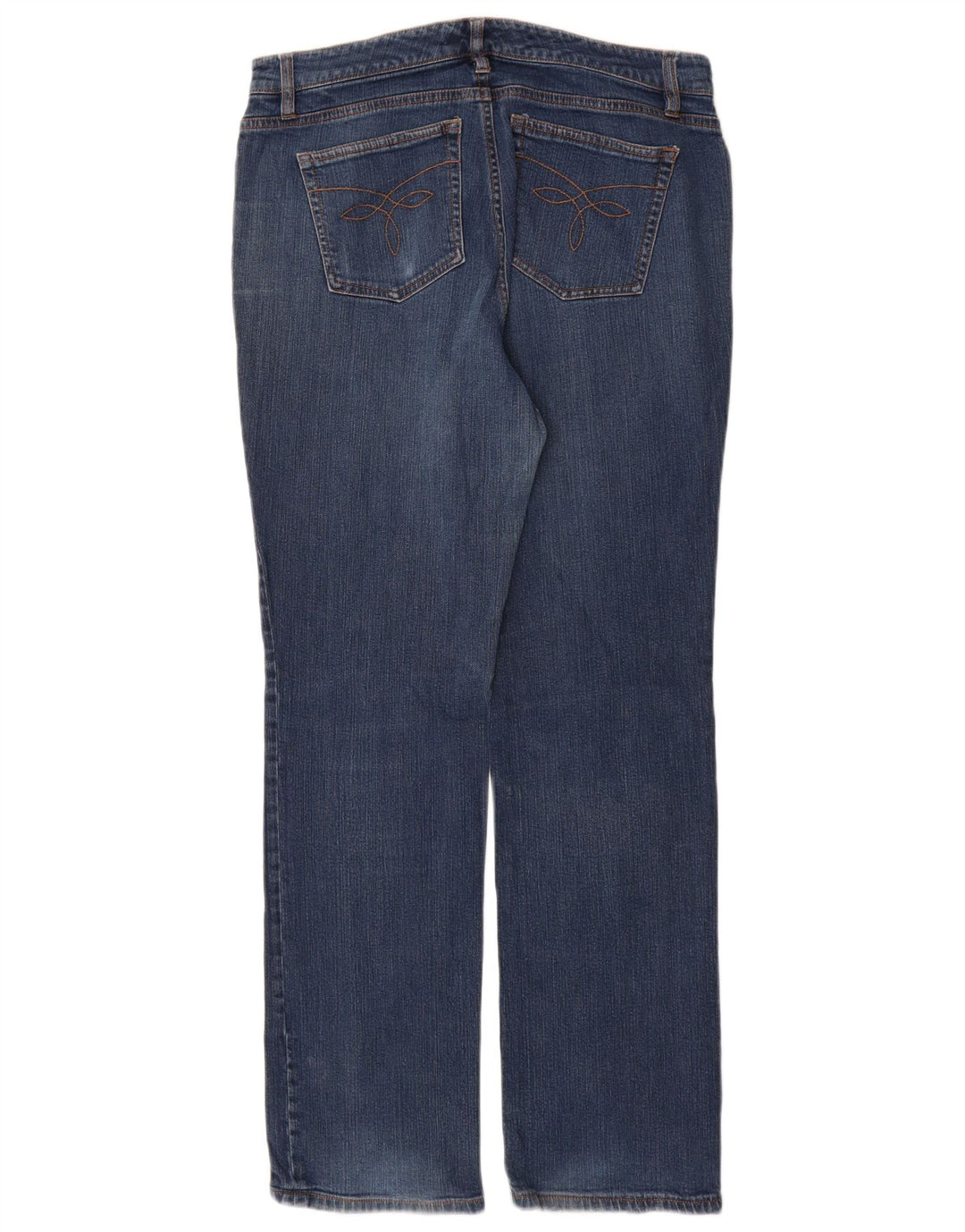 CHAPS Damen Straight Jeans US 10 Large W30 L31 Blaue Baumwolle