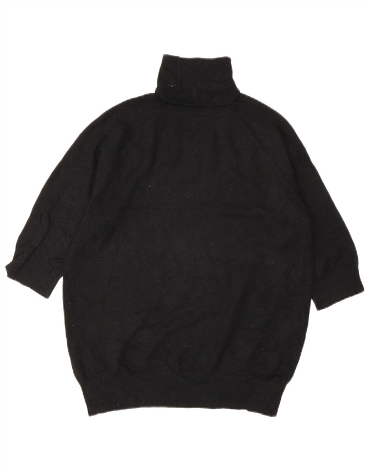Rollkragenpullover für Damen von Zara, Gr. 14, mittelschwarz