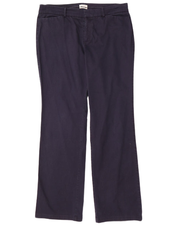 Dockers Damen-Chinohose mit hoher Taille, US 16, 2XL, W36, L34, Marineblau