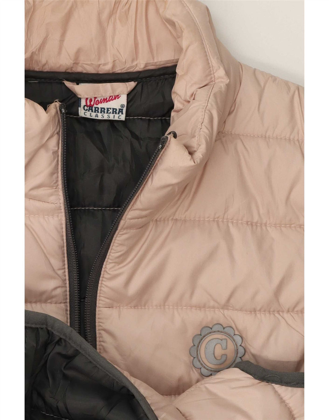 Carrera Damen Wattierte Weste UK 14 Mittelrosa