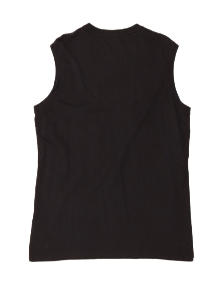 DIADORA Mens Vest Top 2XL Black Cotton