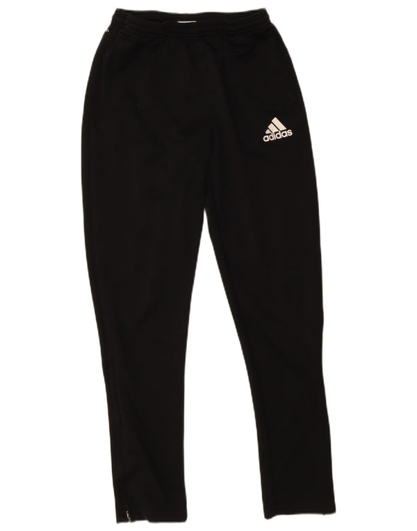 Adidas Jungen Climalite Trainingshose 13–14 Jahre, schwarzes Polyester