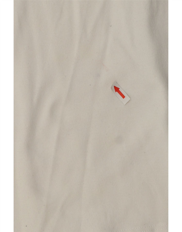 CHAMPION Damen Graphic Top Langarm UK 18 XL Weiß Farbblock