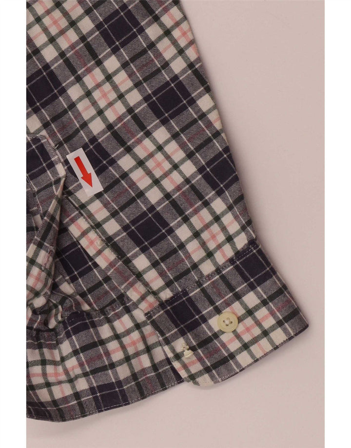 Eddie Bauer Damen-Oversize-Hemd, UK 18, XL, mehrfarbig, kariert, Baumwolle