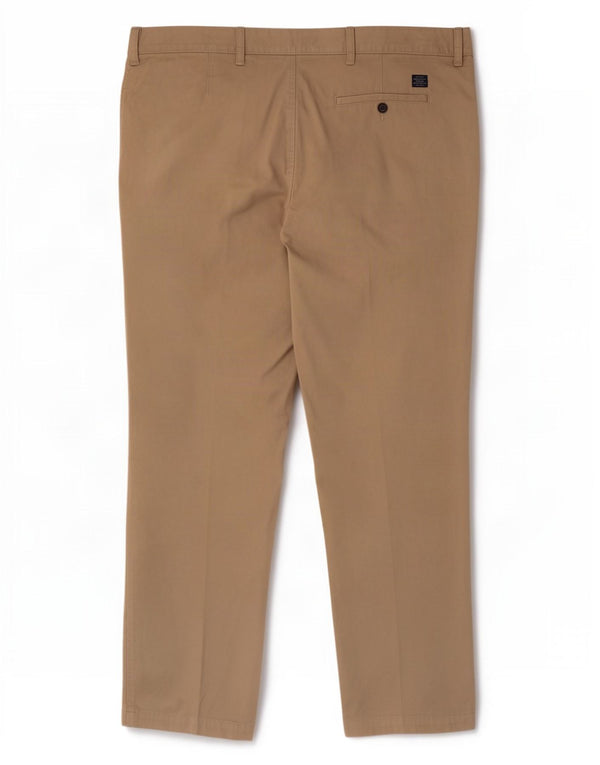 Marks & Spencer Herren-Chinohose, normal, W42, L33, Beige, Baumwolle