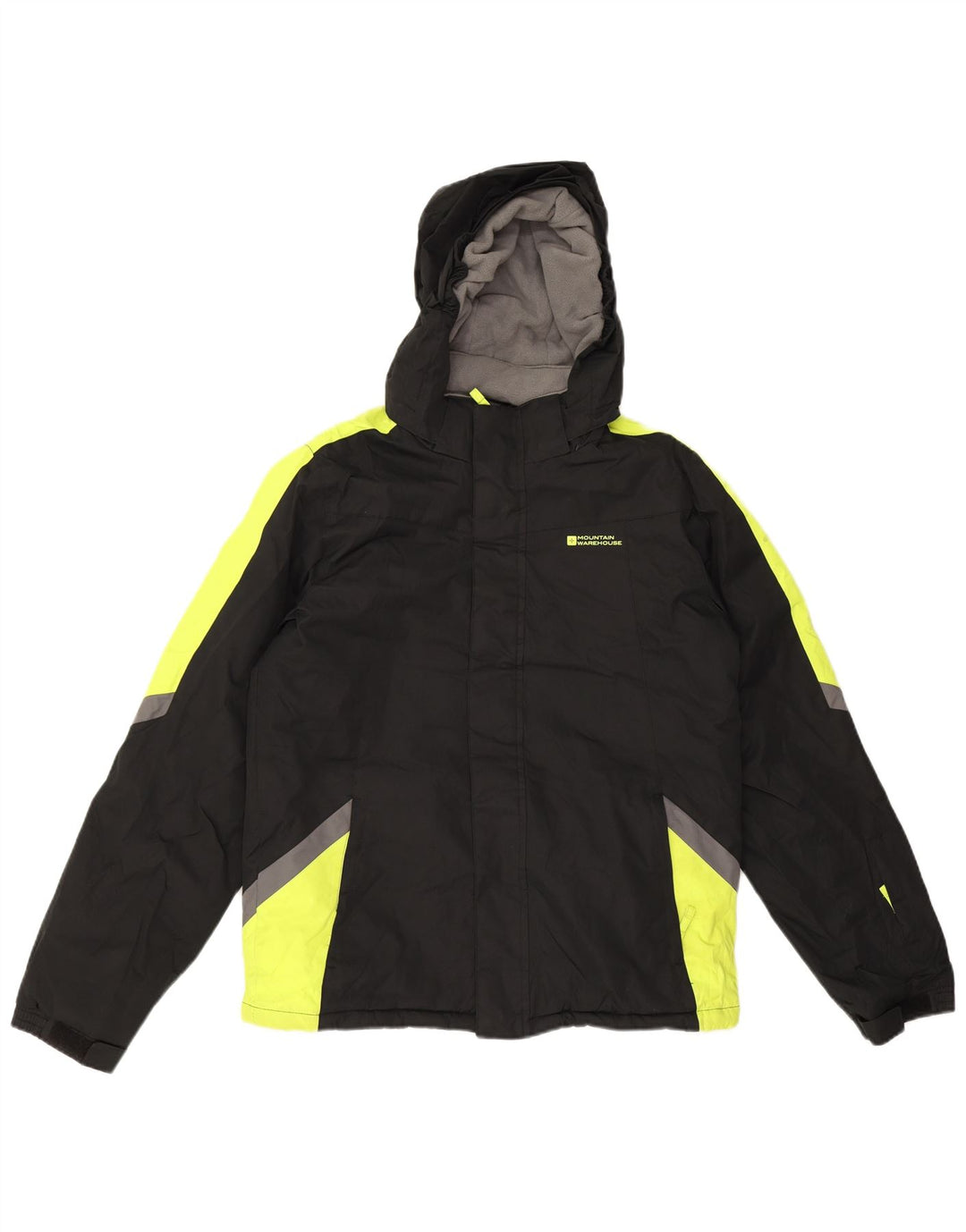 Mountain Warehouse Windjacke für Jungen, 12–13 Jahre, Schwarz, Farbblock